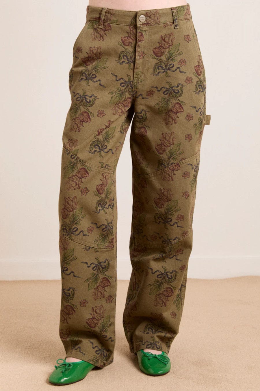 Drew Jeans Overdye Tulip Khaki