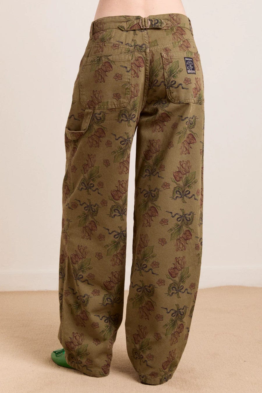 Drew Jeans Overdye Tulip Khaki