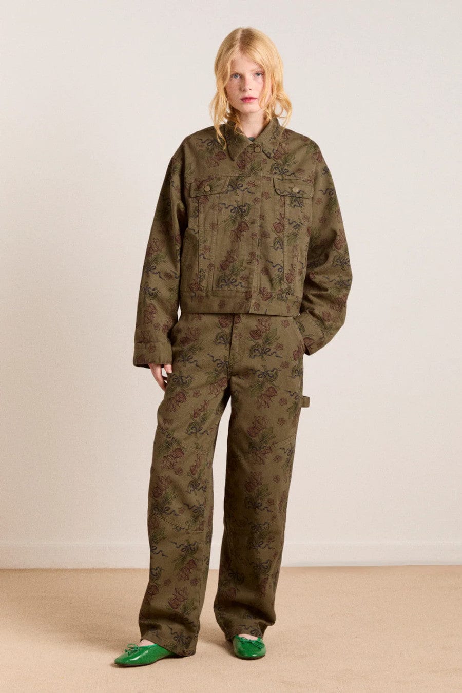 Drew Jeans Overdye Tulip Khaki