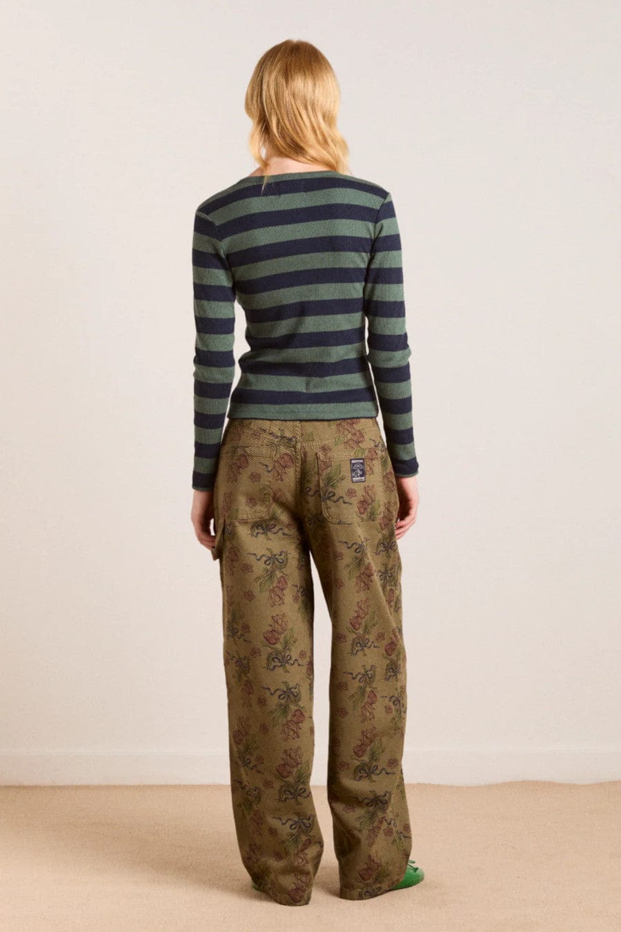 Drew Jeans Overdye Tulip Khaki
