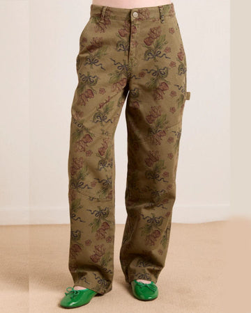 Drew Jeans Overdye Tulip Khaki