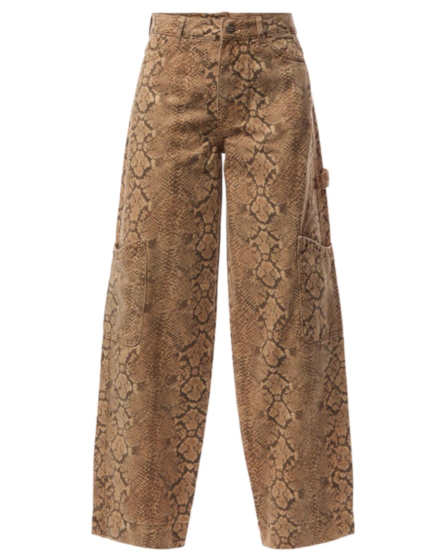 Drew Jeans Snake Print