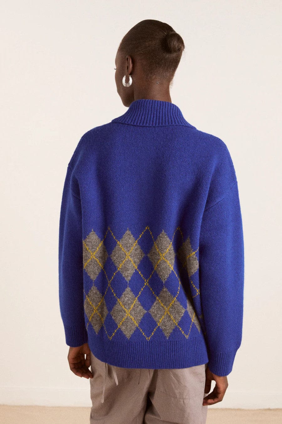 Saskia Slouchy Rugby Jumper