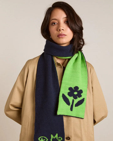Jacquard Scarf Lime