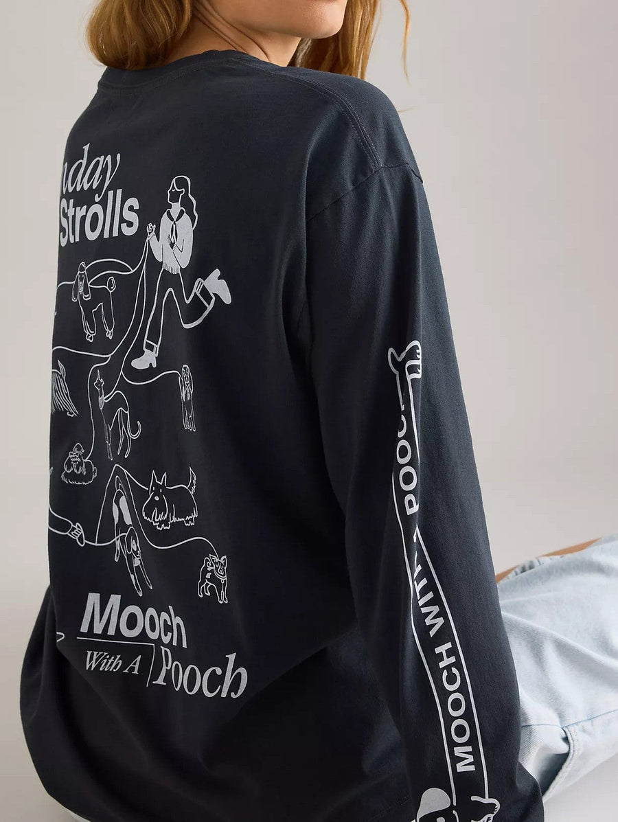 Dog Walker Long Sleeve Tee