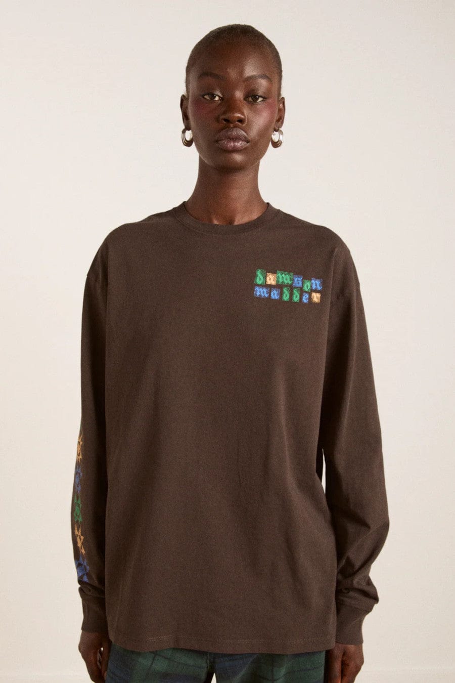 Patchwork Quilt Long Sleeve Tee