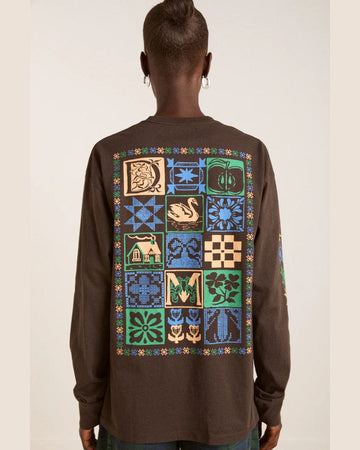 Patchwork Quilt Long Sleeve Tee