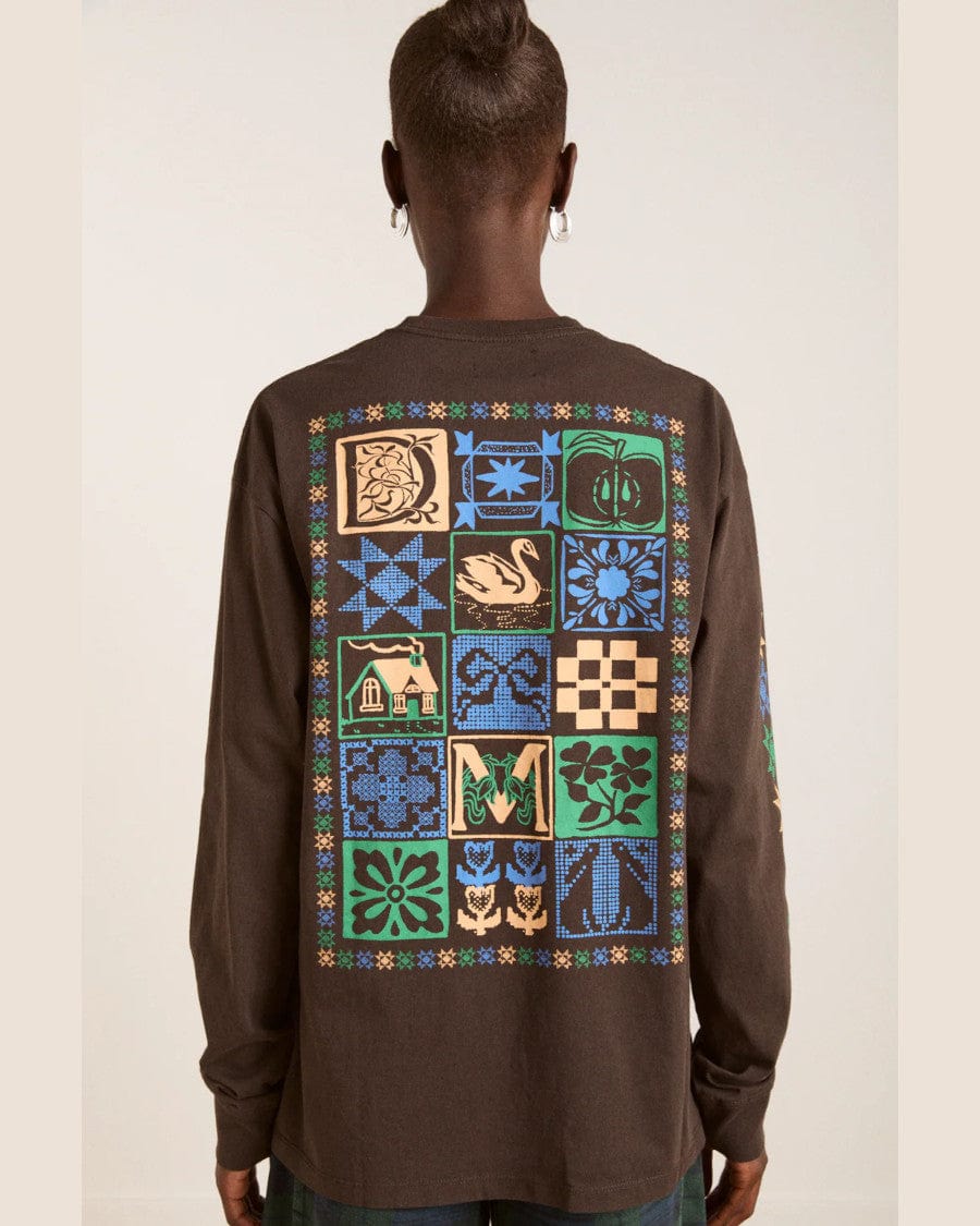 Patchwork Quilt Long Sleeve Tee