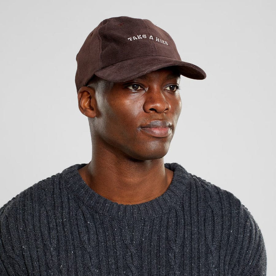 Slussen Cord Cap Take a Hike