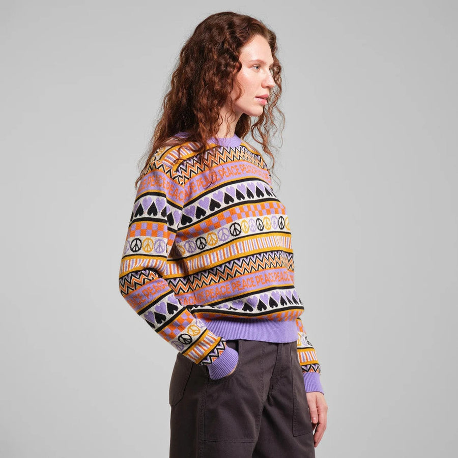 Arendal Jumper Peace Purple