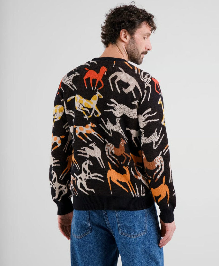 Mora Sweater Horses