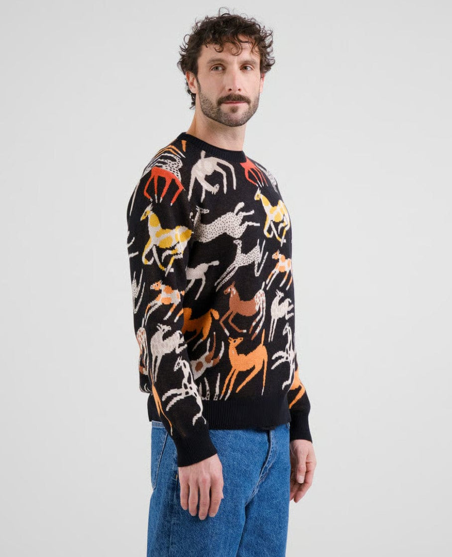 Mora Sweater Horses