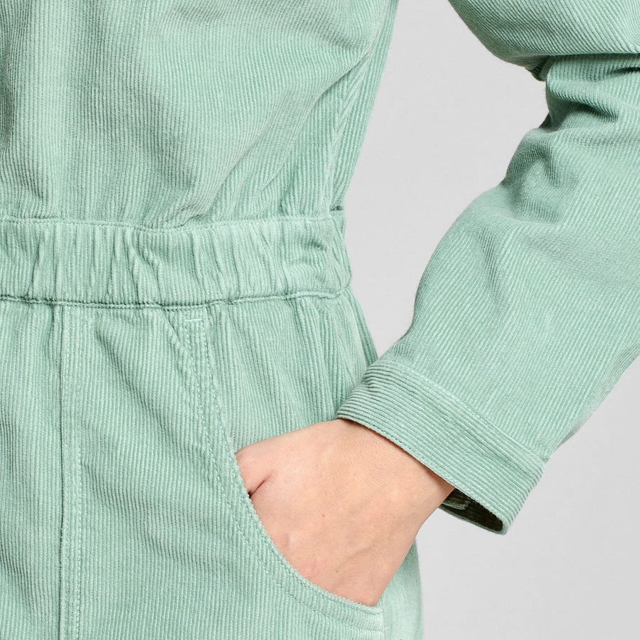 Hultsfred Overall Granite Green Corduroy