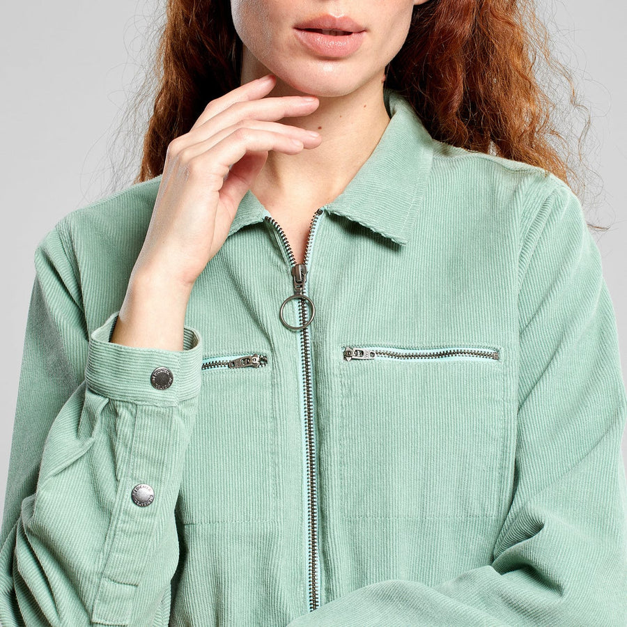 Hultsfred Overall Granite Green Corduroy
