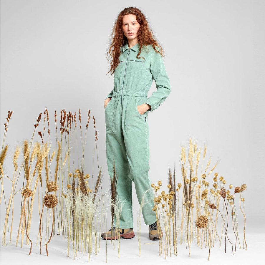 Hultsfred Overall Granite Green Corduroy
