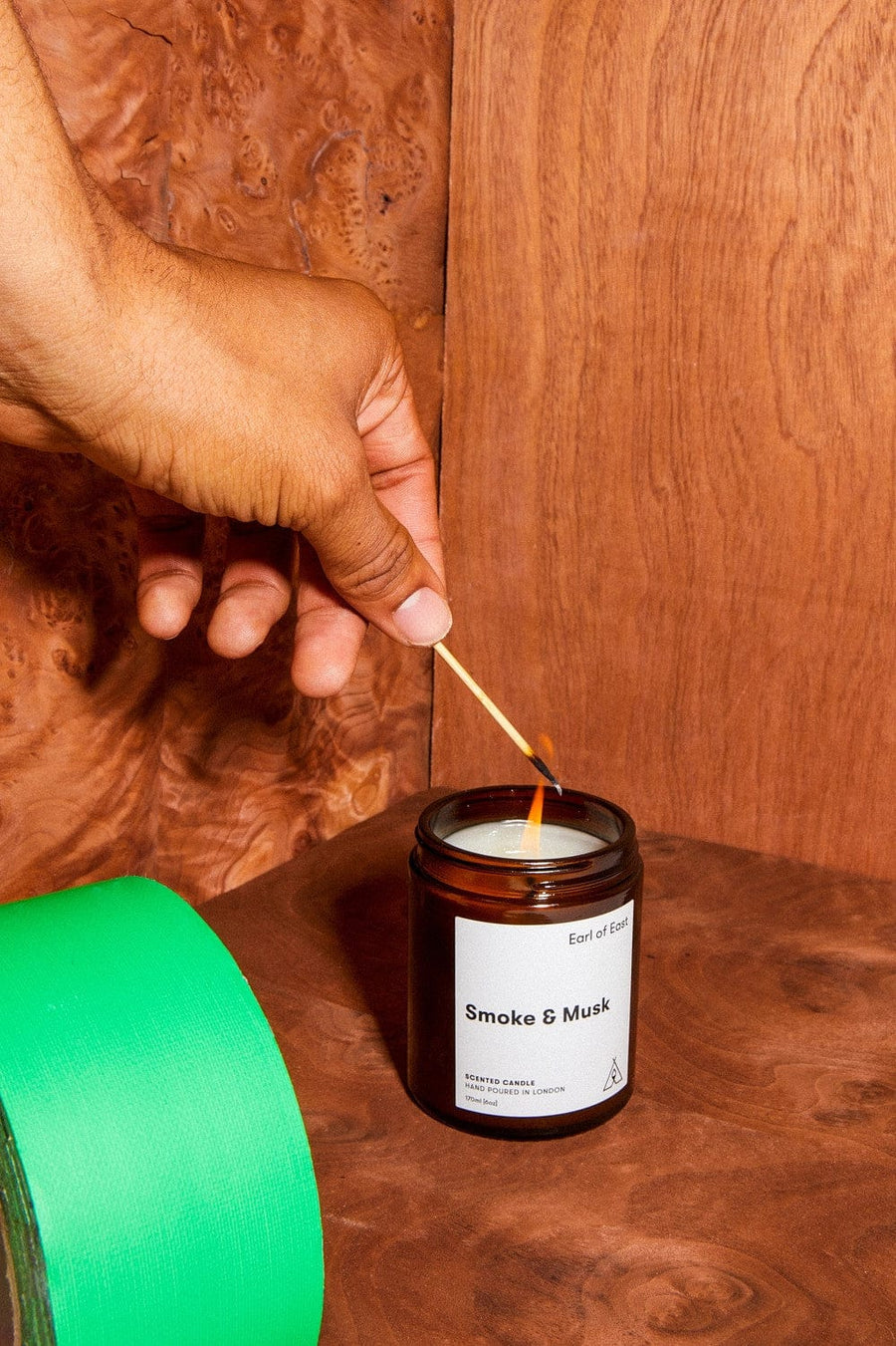 Smoke & Musk Scented Candle