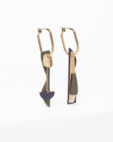 Braque Hoop Earrings