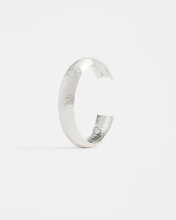 Gild Thin Cuff Bangle Silver