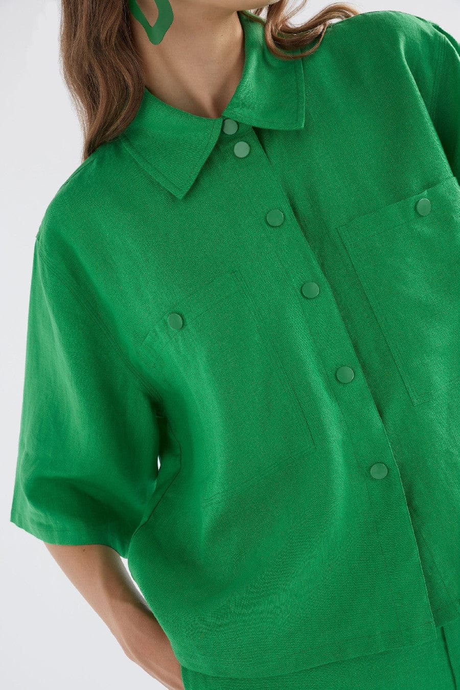 Nayte Shirt Vine Green