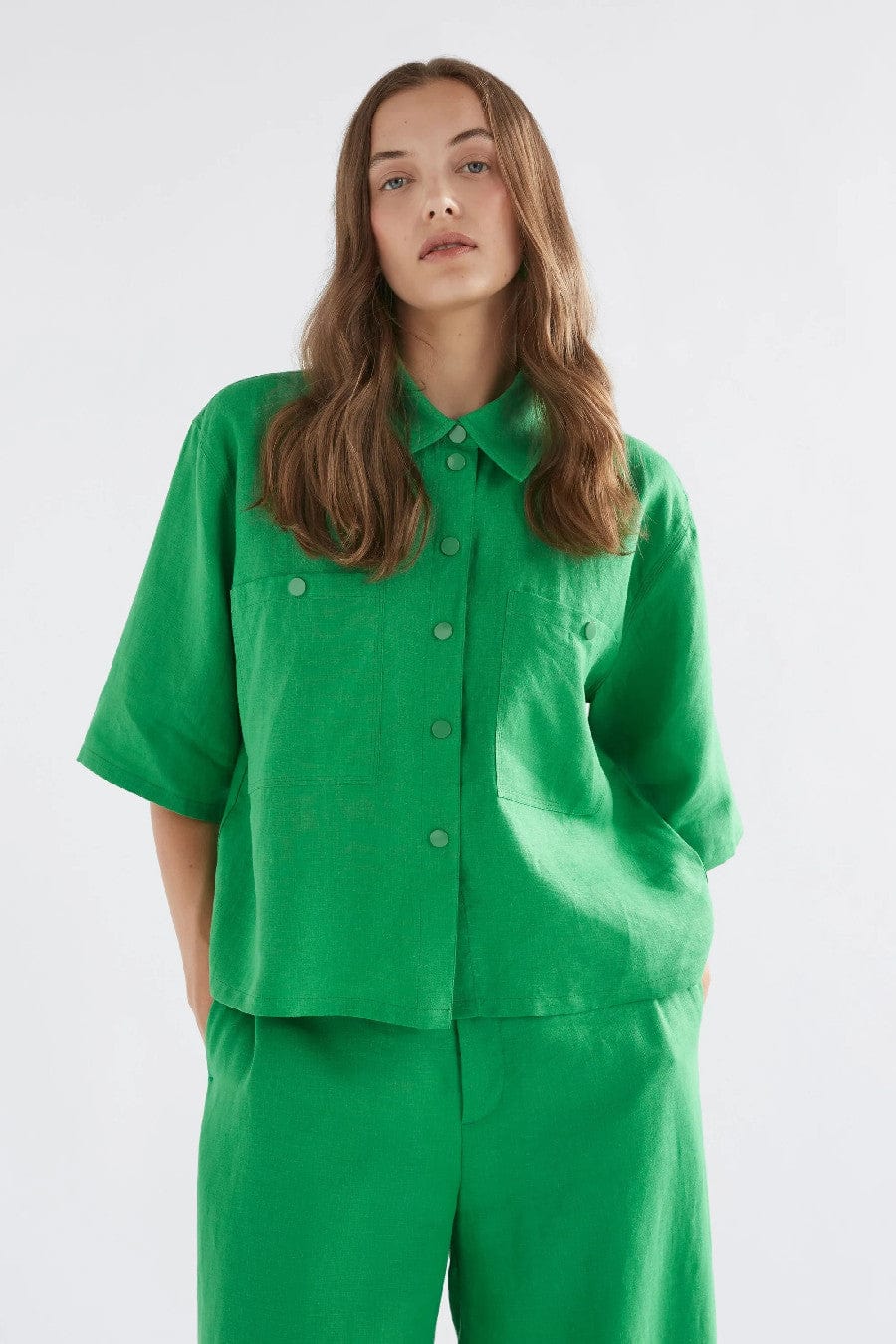 Nayte Shirt Vine Green