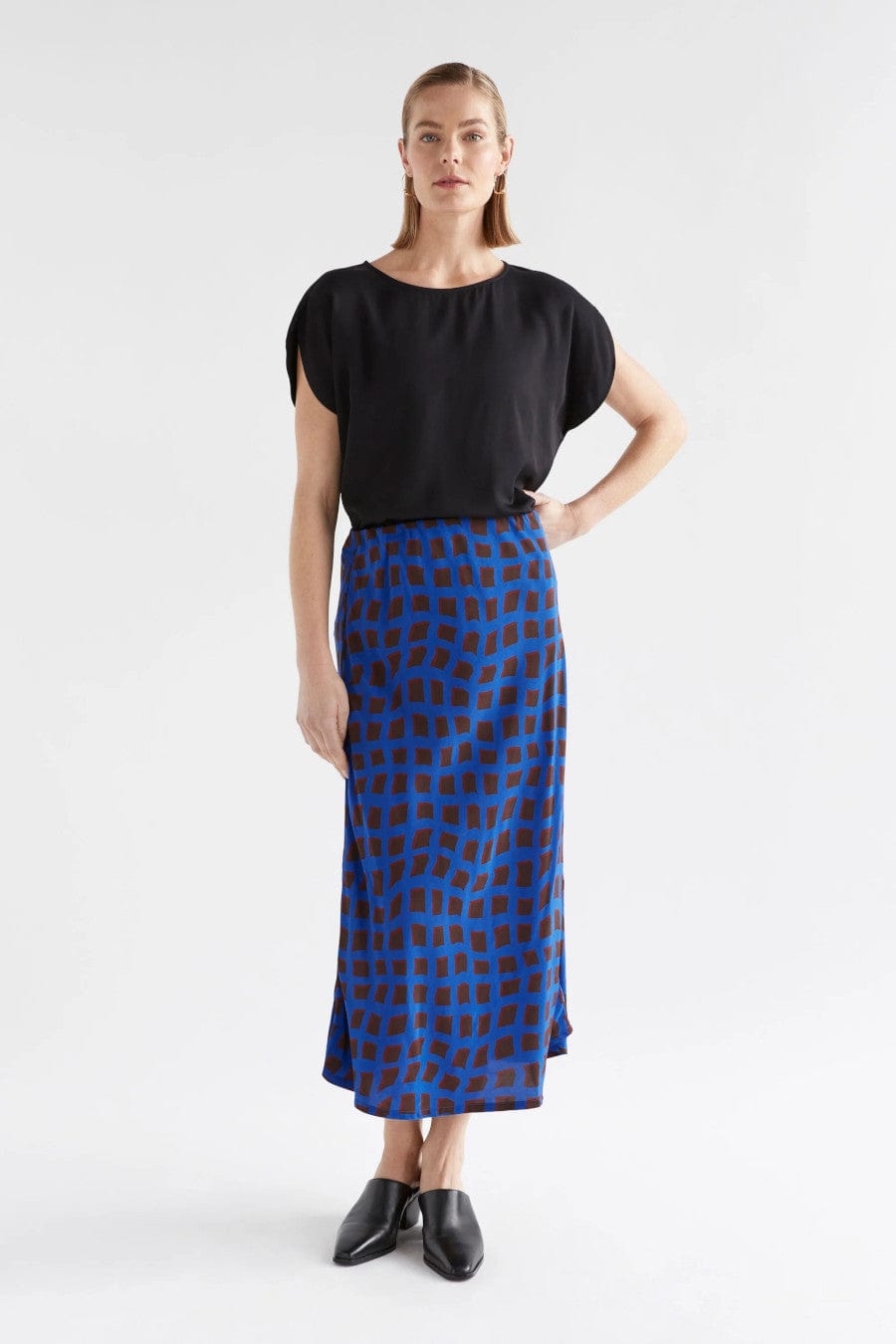 Iden Skirt Blue Wave