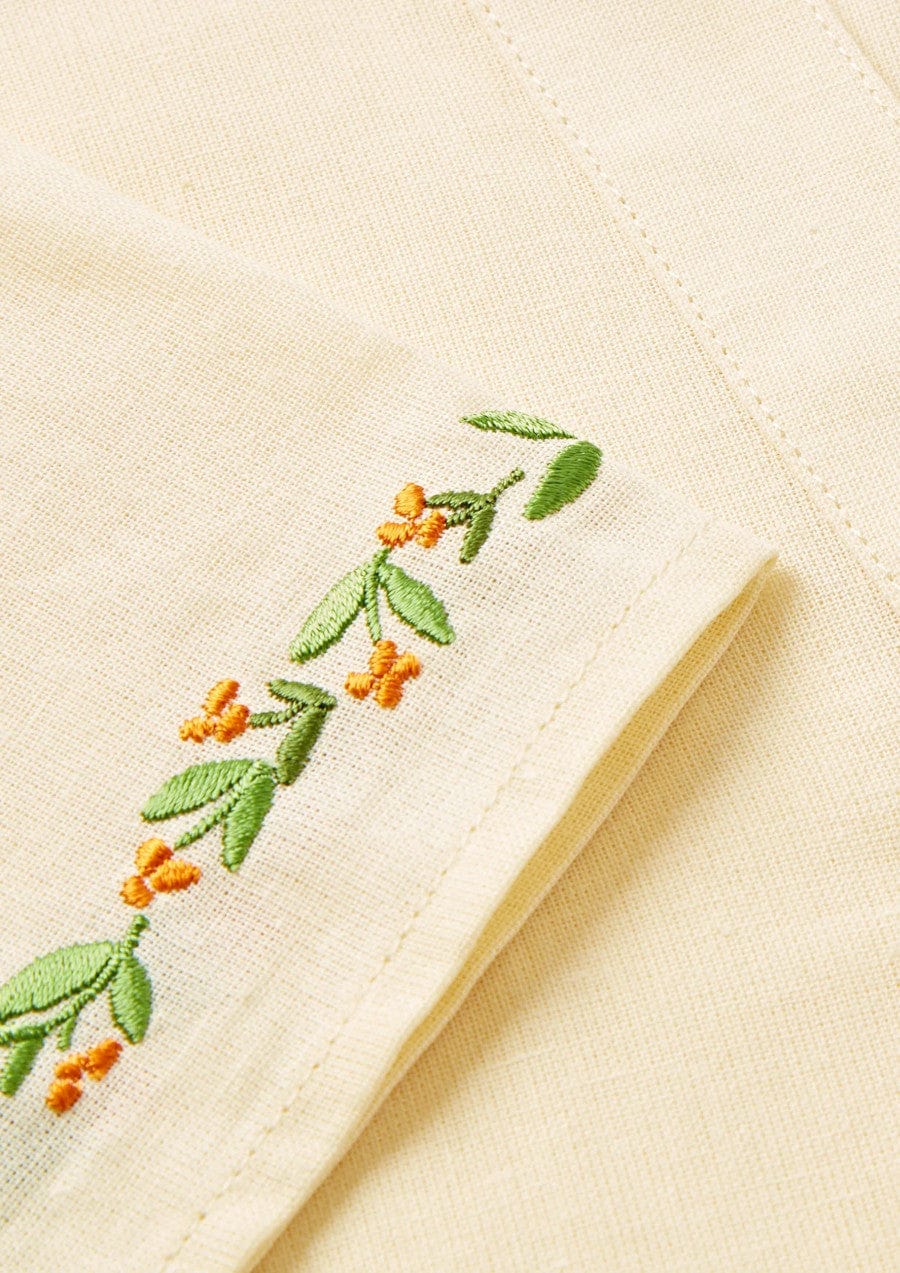 Matilda Shirt Island Embroidery
