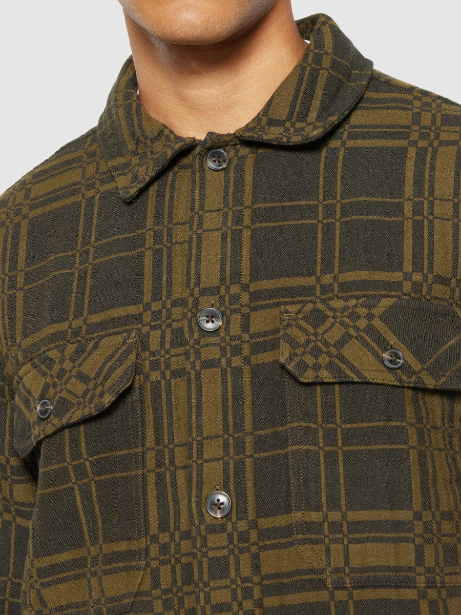 Double Bonded Overshirt