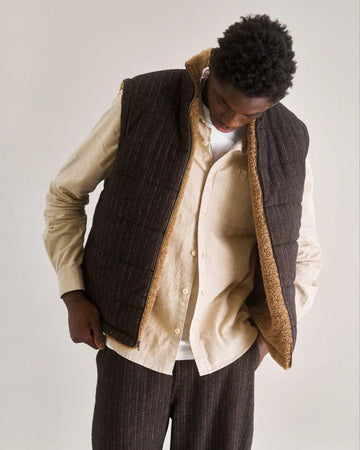 Chris Reversible Gilet Mink