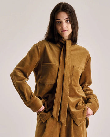 Ford Shirt Olive Velvet