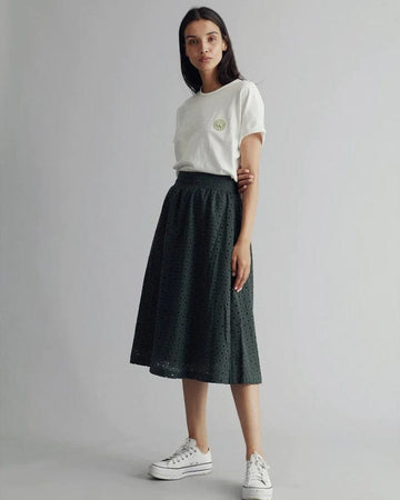 Nami Skirt Midnight Green