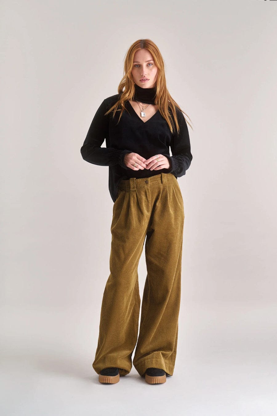 Alice Top Black Velvet