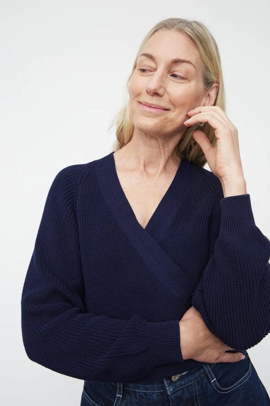 Composure Cardigan Navy
