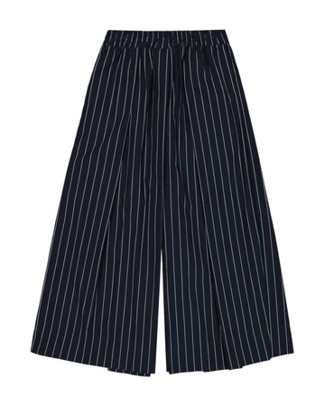 Anthea Trousers Navy Pinstripe