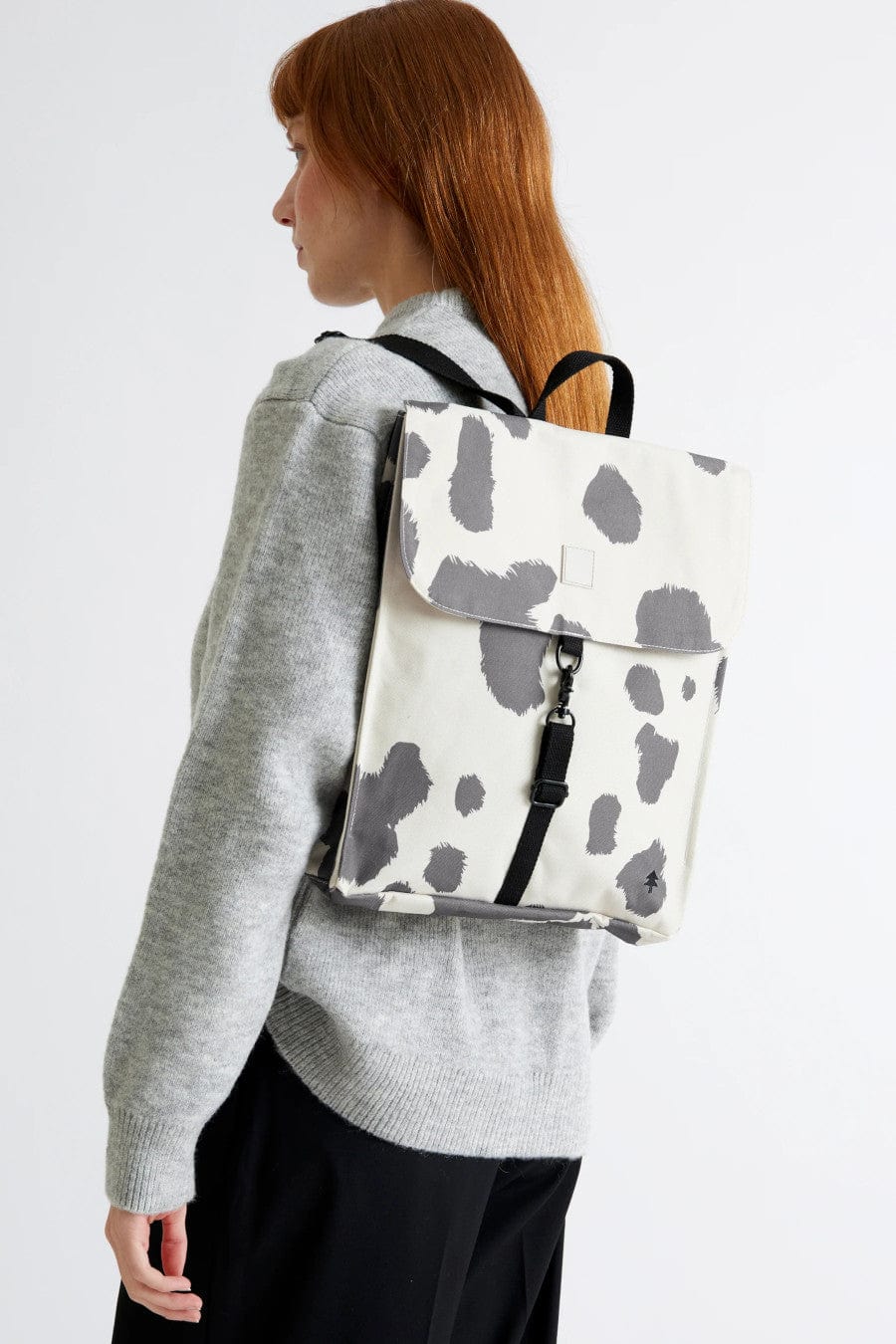 Handy Mini Backpack Printed Cow