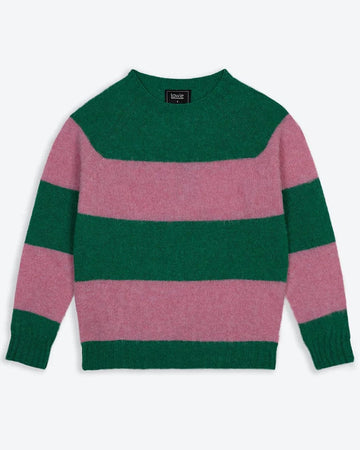 Brushed Stripe Jumper Pixie/Pink