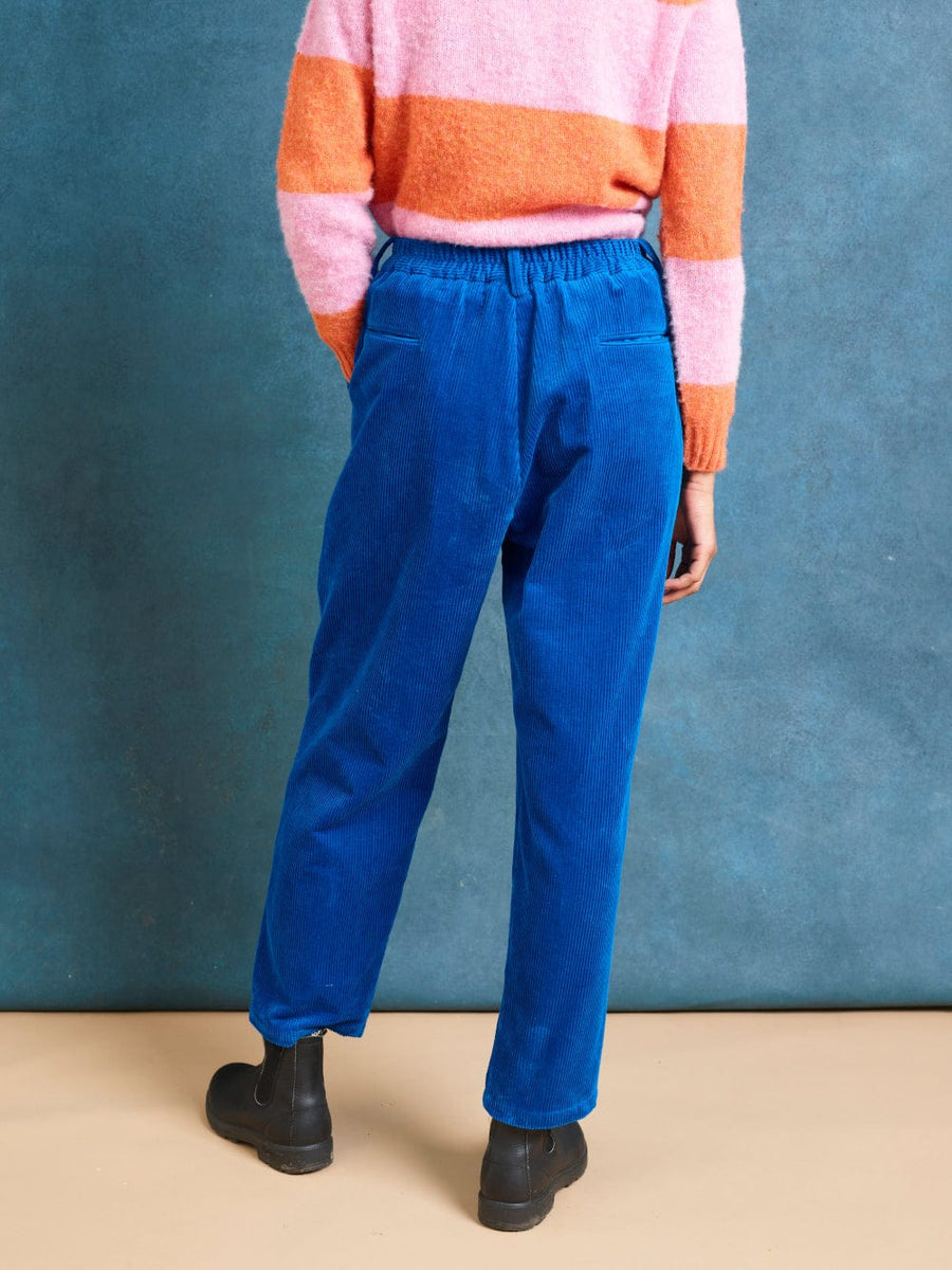 Easy Trousers Cobalt Cord