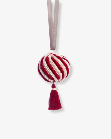 Peppermint Swirl Ornament