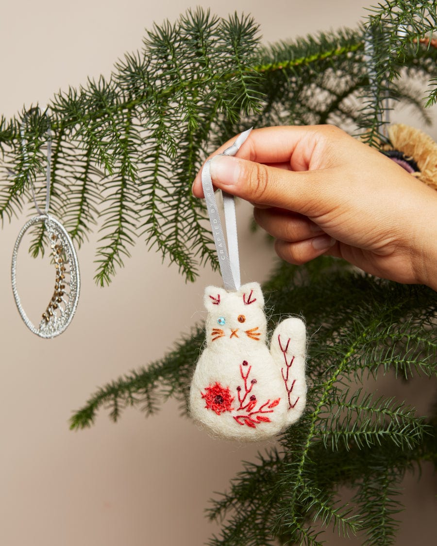 Quirky Cat Ornament