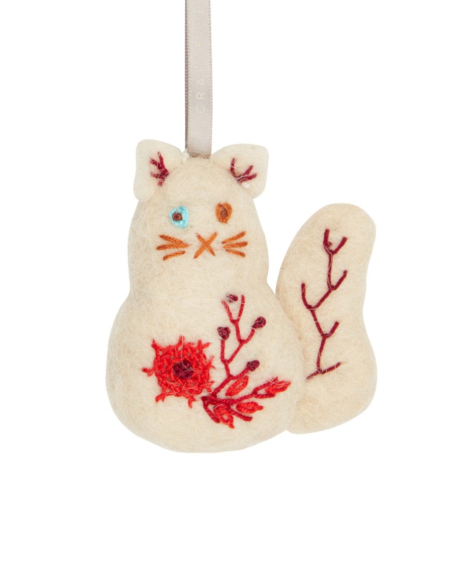 Quirky Cat Ornament