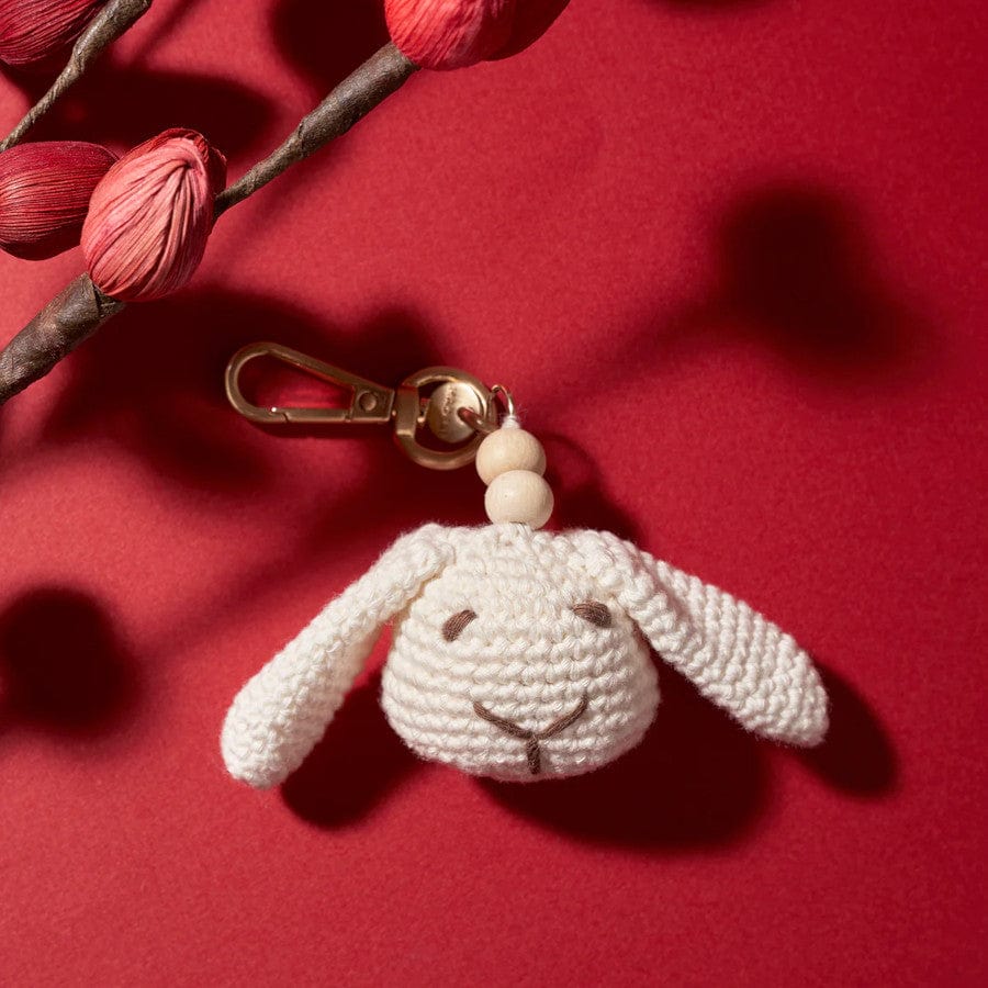 Lovable Bunny Keyring