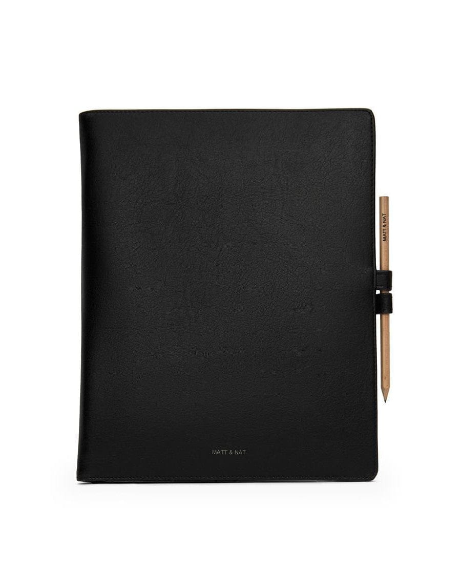 Large Black Magistral Notepad