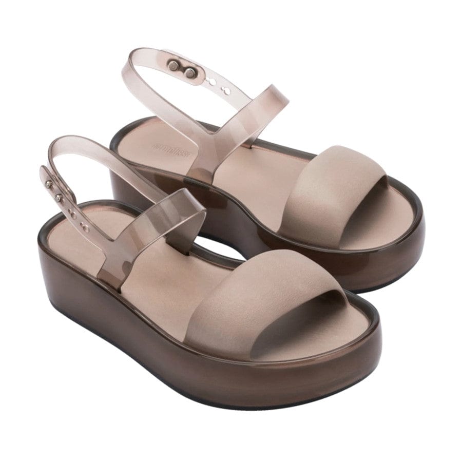 Float Platform Sandal Beige