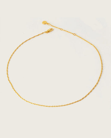 Singapore Chain Choker Necklace
