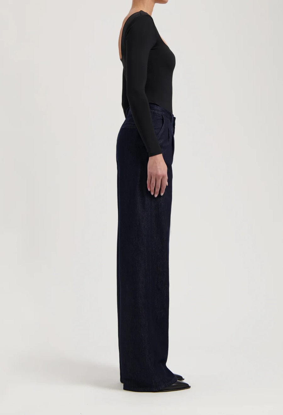 Eve Mid Loose Jeans Rinse