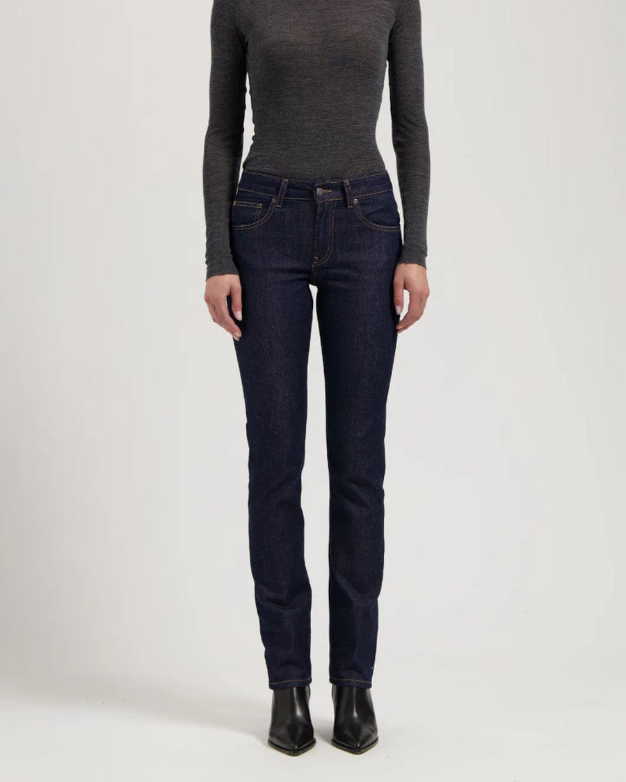 Logan High Slim Jeans Rinse