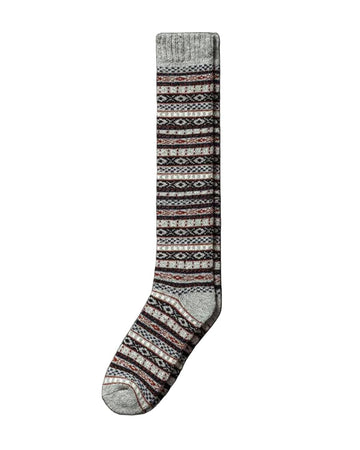 Arvid Knee High Socks Grey