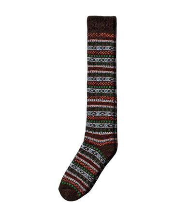 Arvid Knee High Socks Red