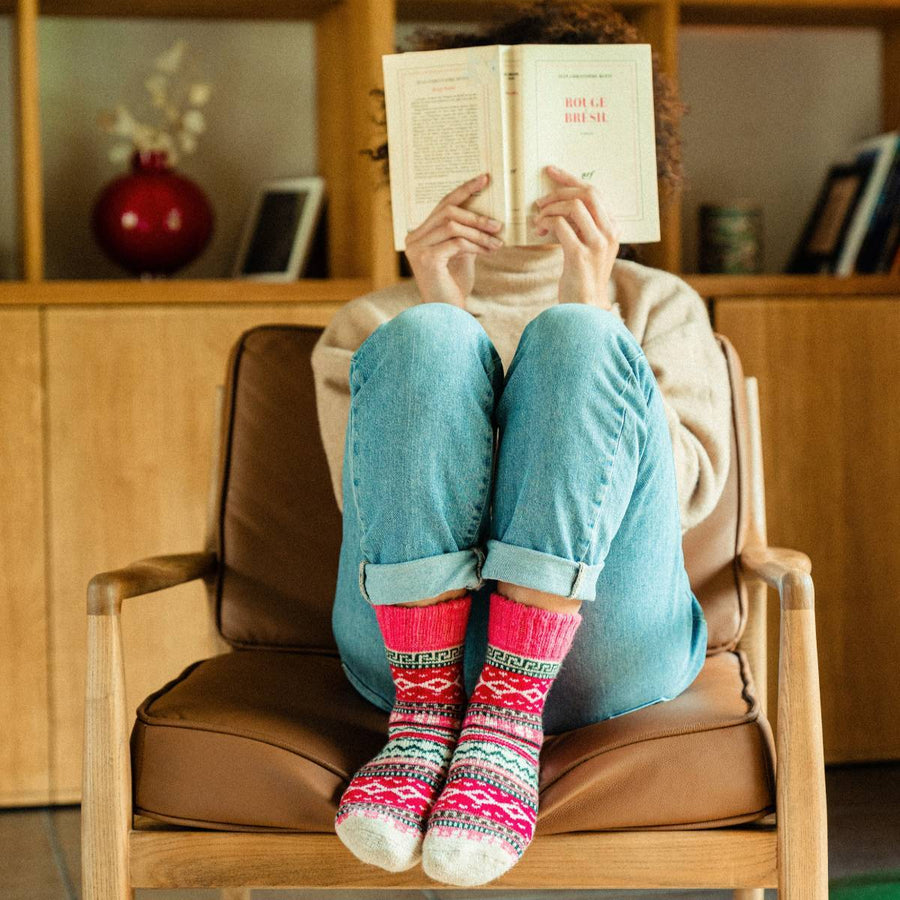 Ida Socks Red