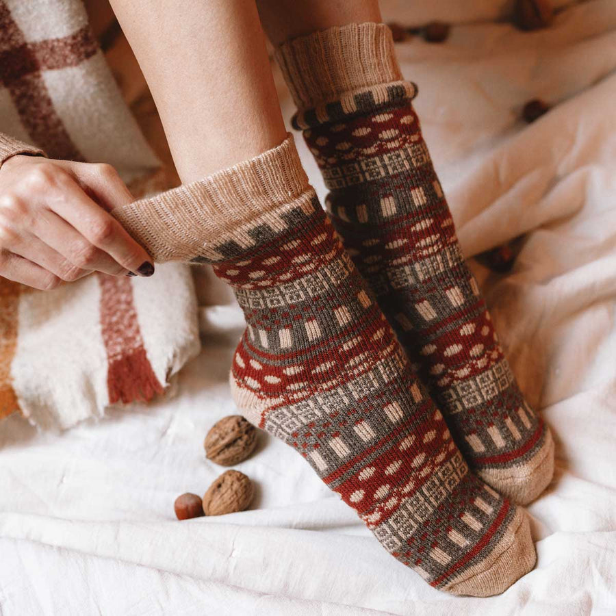 Sofia Socks Cream