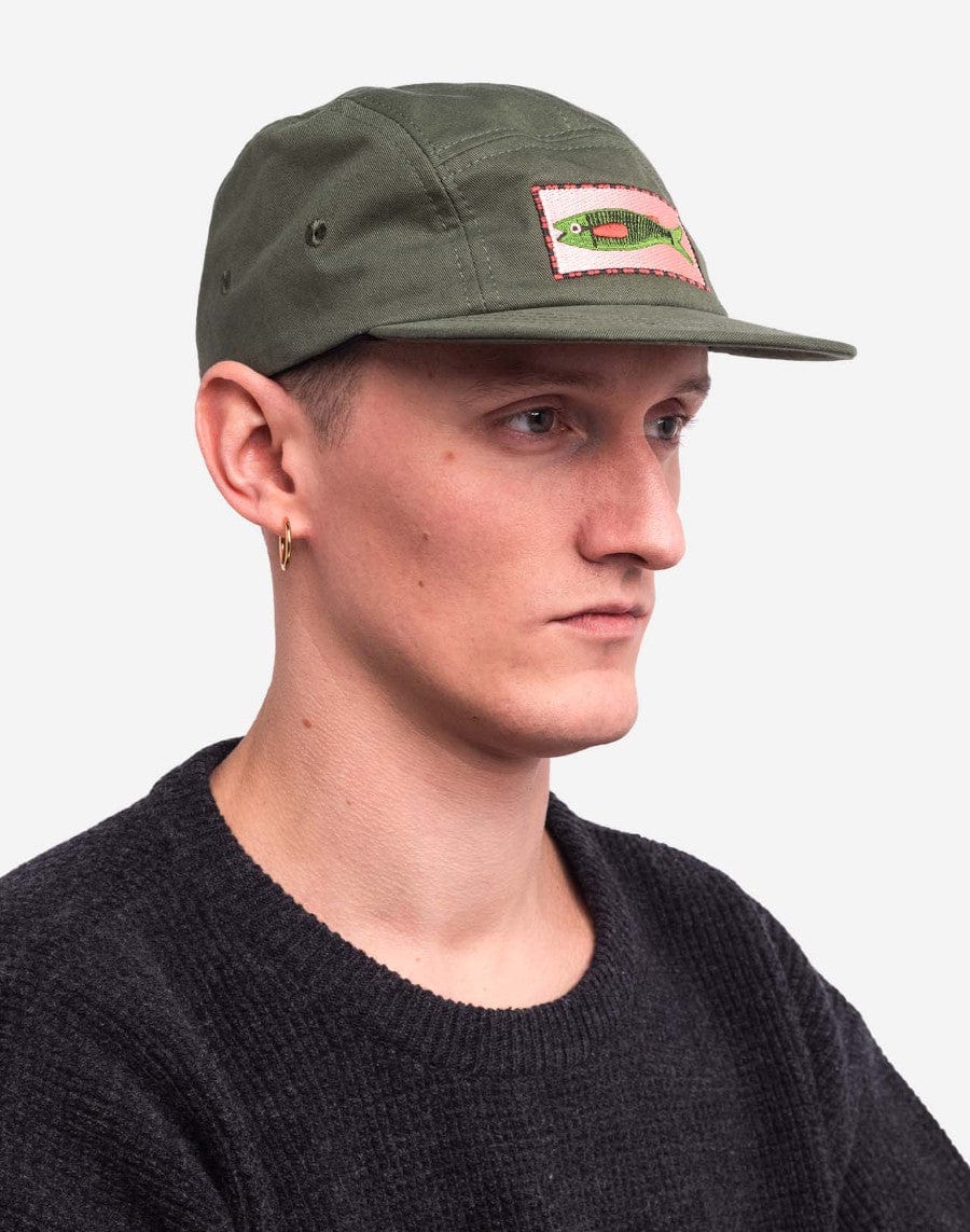 Five Panel Cap Fish